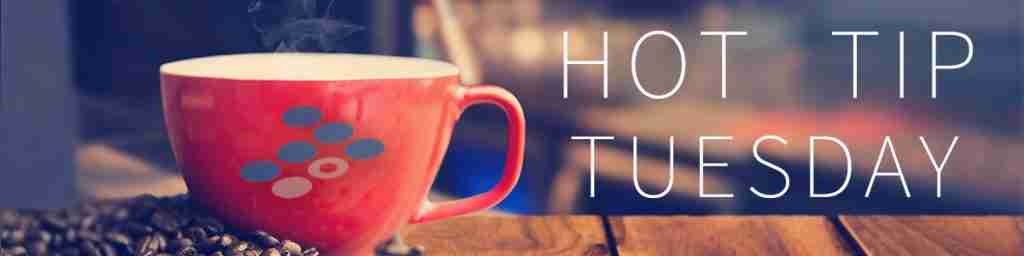 Hot Tip Tuesday banner - rectangle