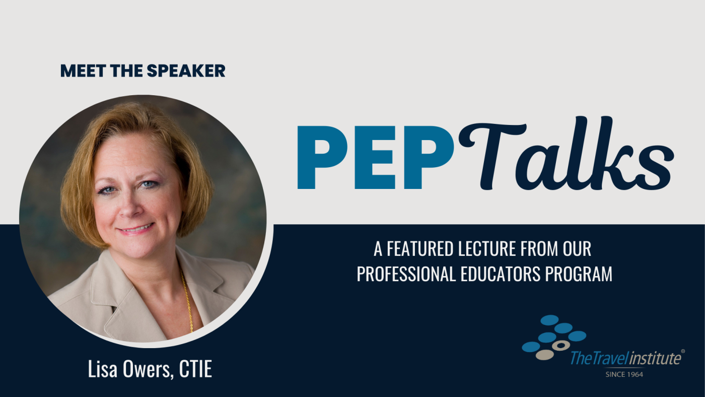 PEP Talks Banner - Lisa Owers, CTIE