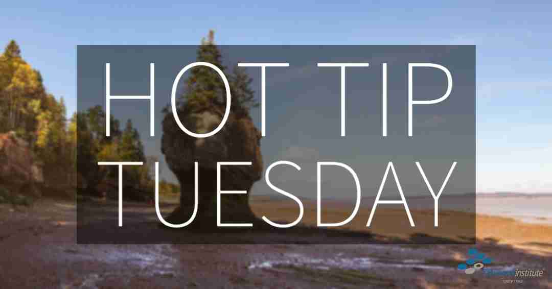 Hot Tip Tuesday logo - Rectangle