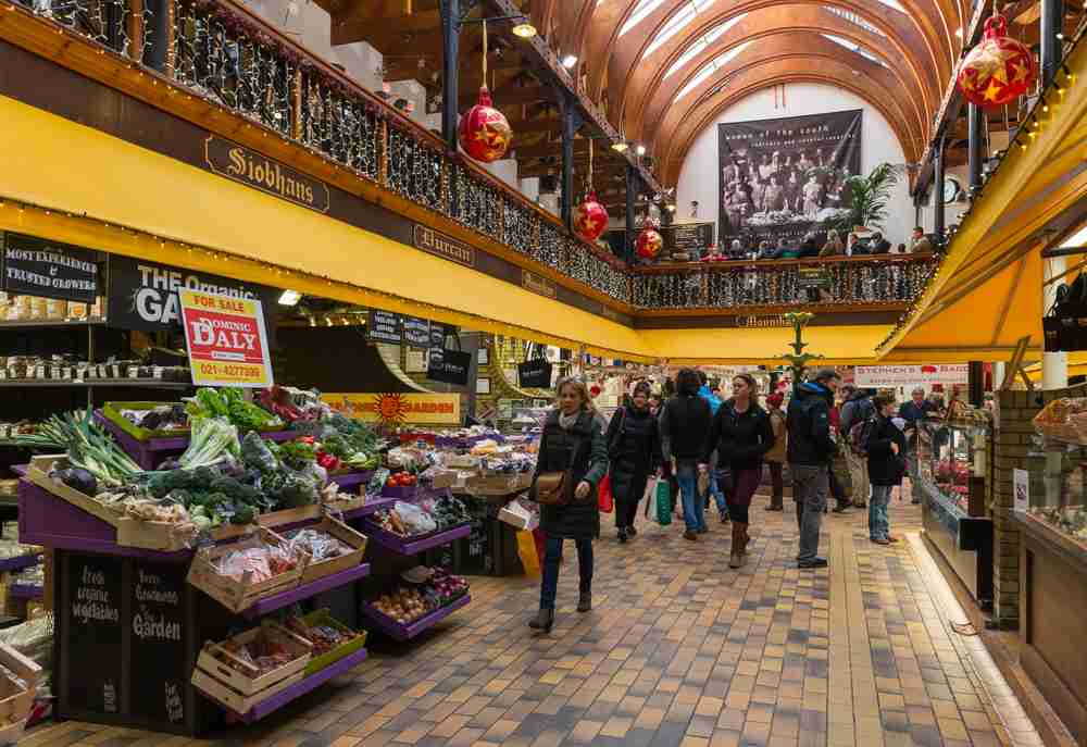 Inside the English Market in Cork