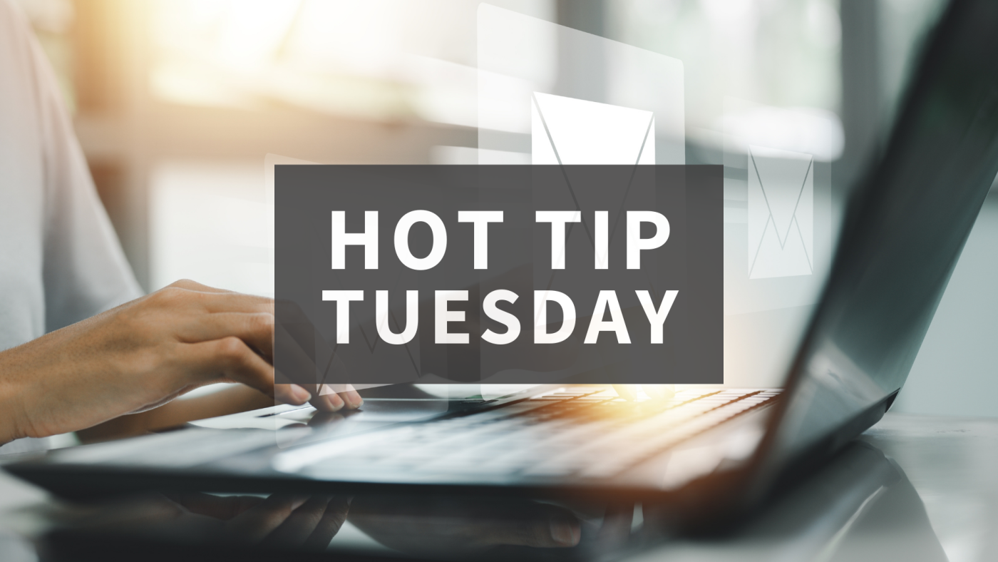 Hot Tip Tuesday - Rectangle Logo