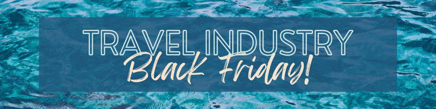 Travel Industry Black Friday Email Header logo