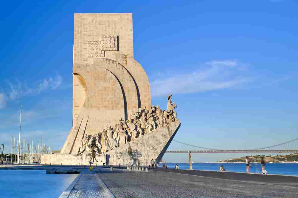 The Monument to the Discoveries in Lisbon