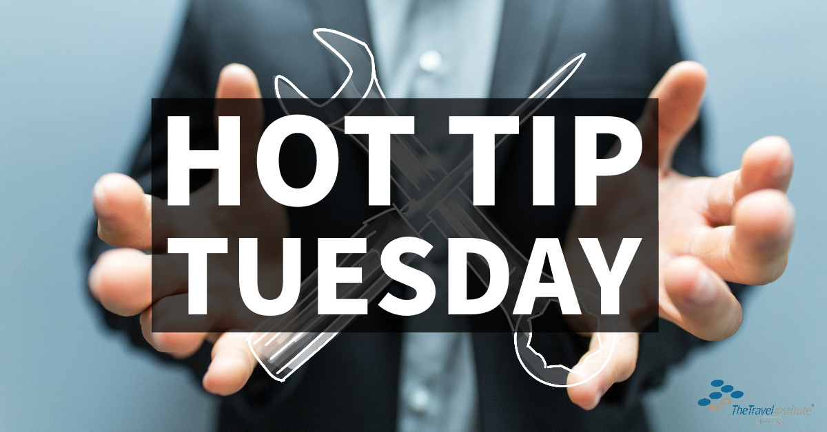 Hot Tip Tuesday logo - Rectangle
