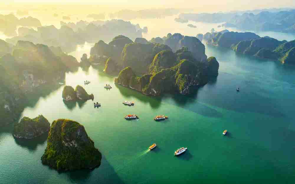 Aerial view of the Ha Long Bay - Nguyen Quang Ngoc Tonkin/Shutterstock.com