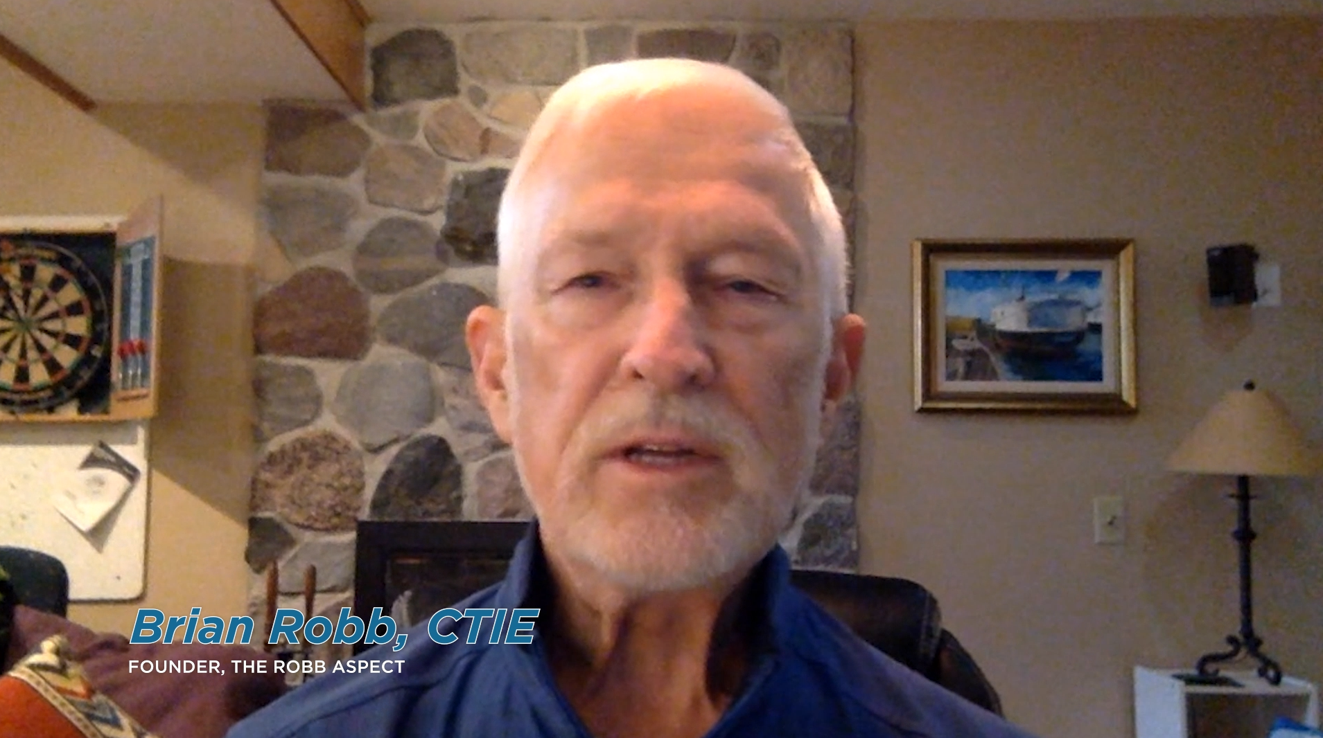 Video still of Brian Robb, CTIE