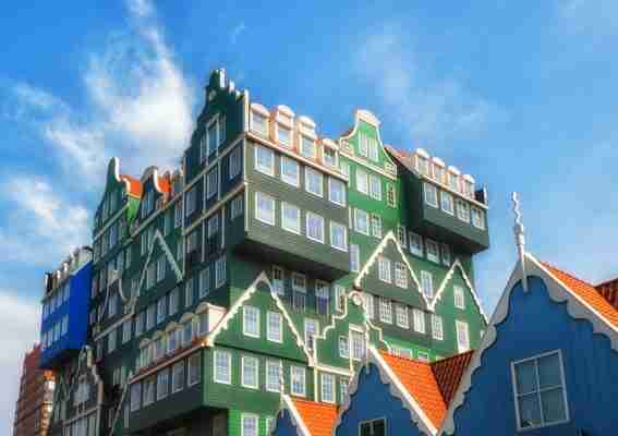 Unique architecture on a hotel in Zaandam, Netherlands - Kim Willems/Shutterstock.com