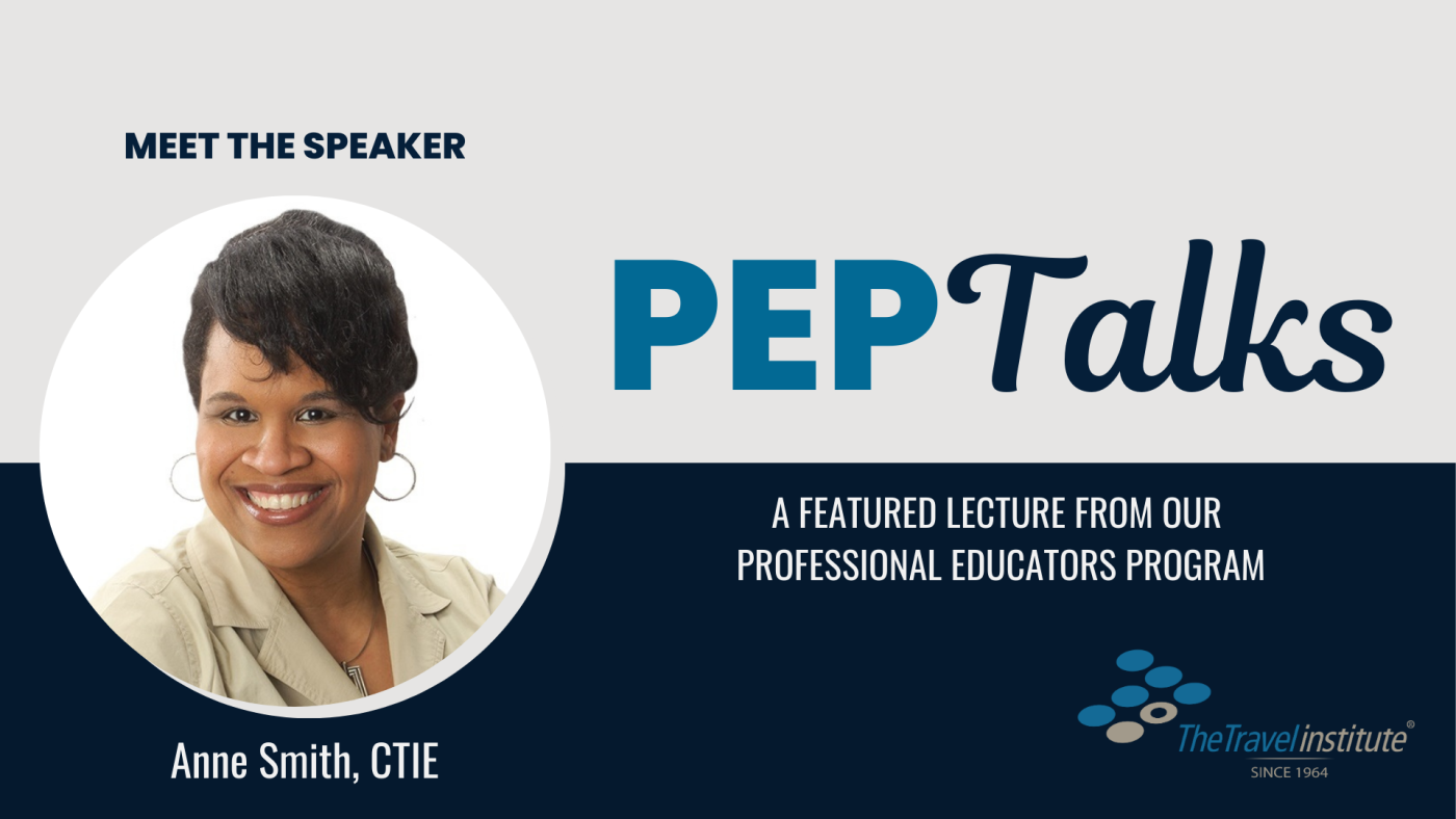 PEP Talks Banner - Anne Smith, CTIE