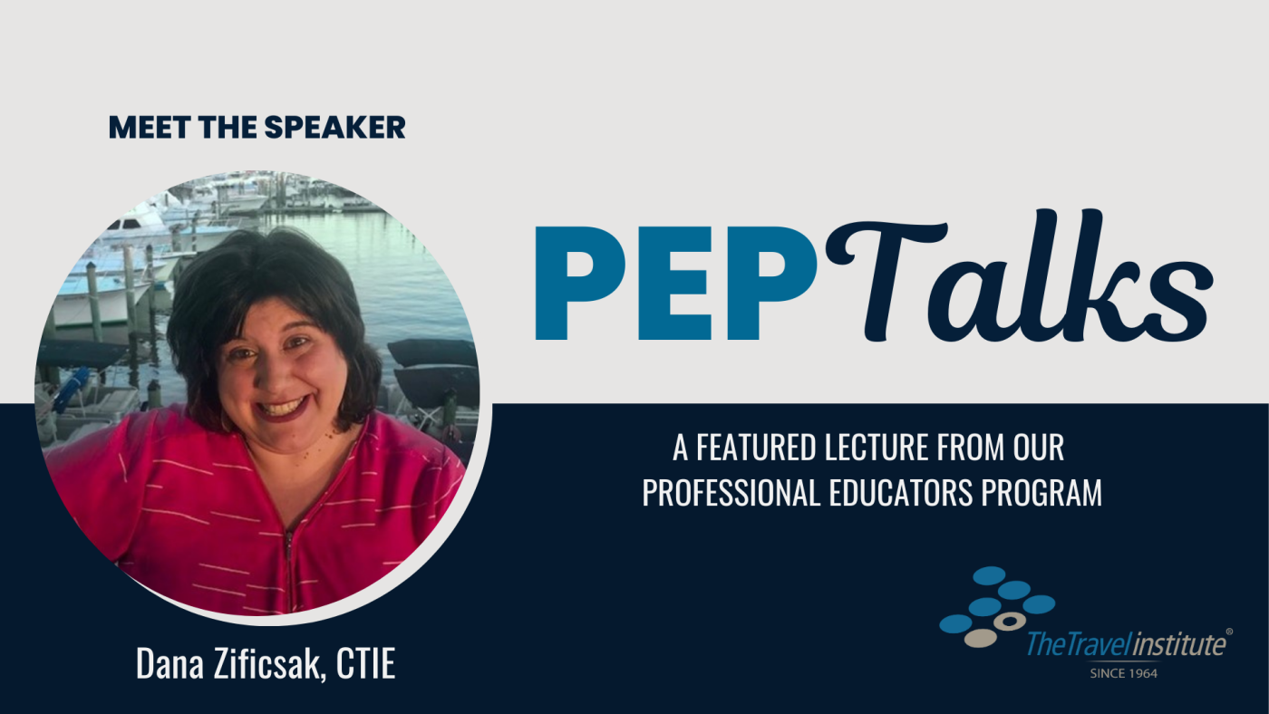 PEP Talks Banner - Dana Zificsak, CTIE