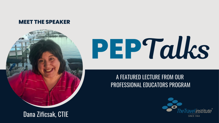 PEP Talks Banner - Dana Zificsak, CTIE