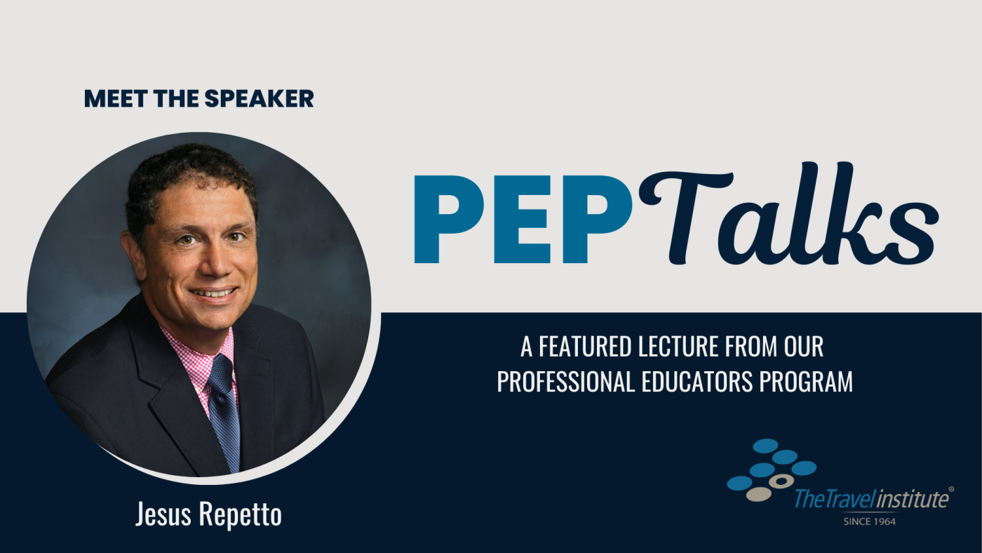 PEP Talks Banner - Jesus Repetto
