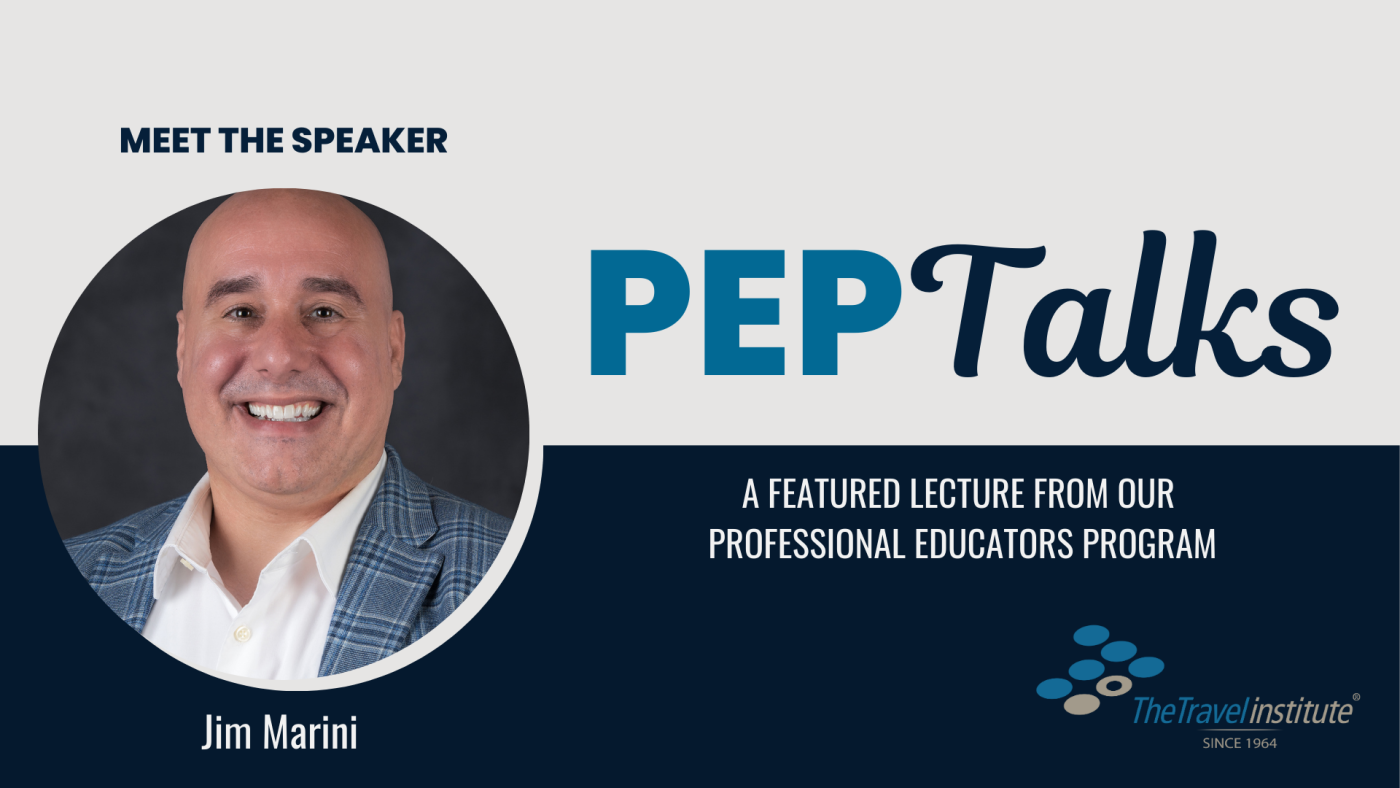 PEP Talks Banner - Jim Marini