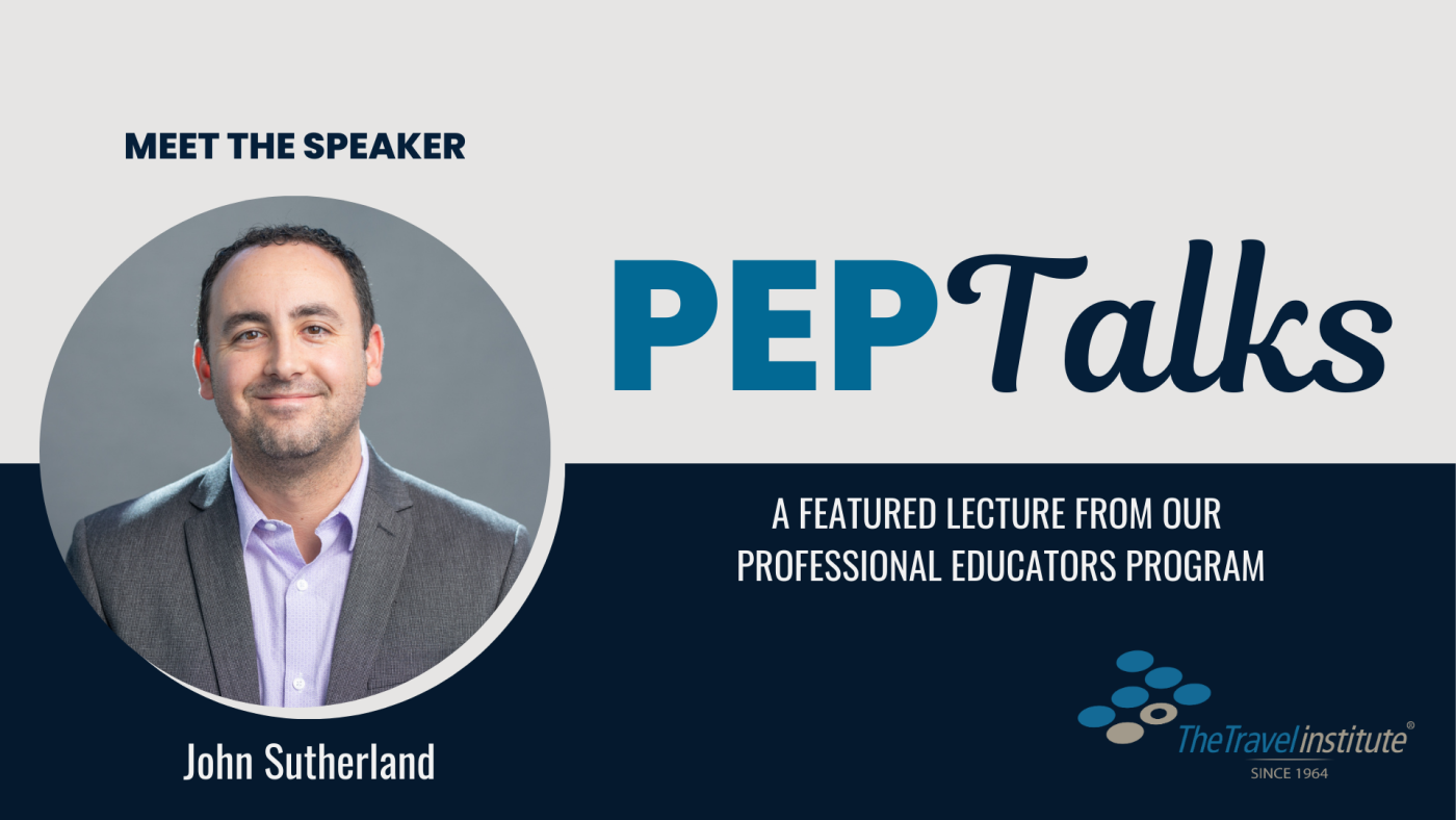 PEP Talks Banner - John Sutherland