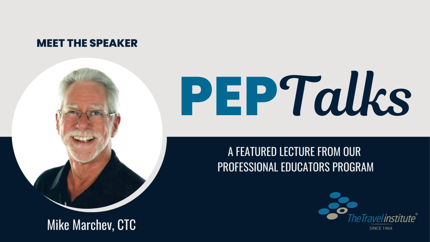 PEP Talks Banner - Mike Marchev, CTC