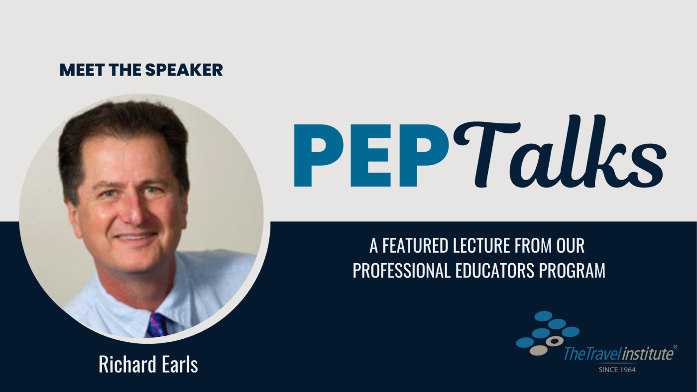 PEP Talks Banner - Richard Earls