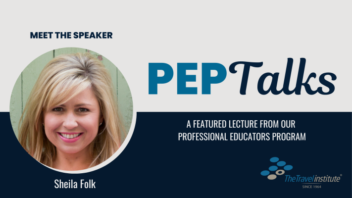 PEP Talks Banner - Sheila Folk