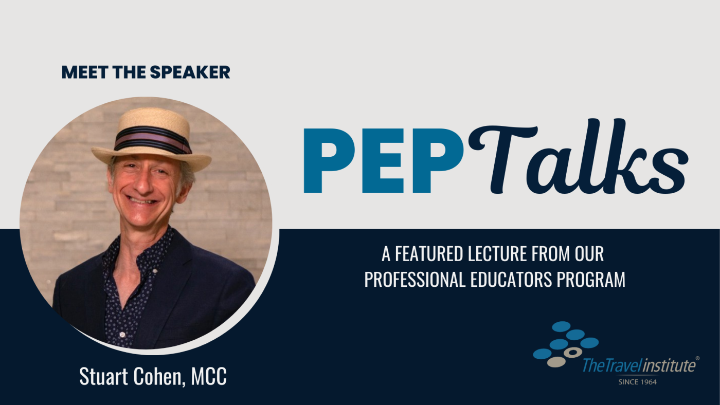 PEP Talks Banner - Stuart Cohen, MCC