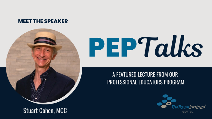 PEP Talks Banner - Stuart Cohen, MCC
