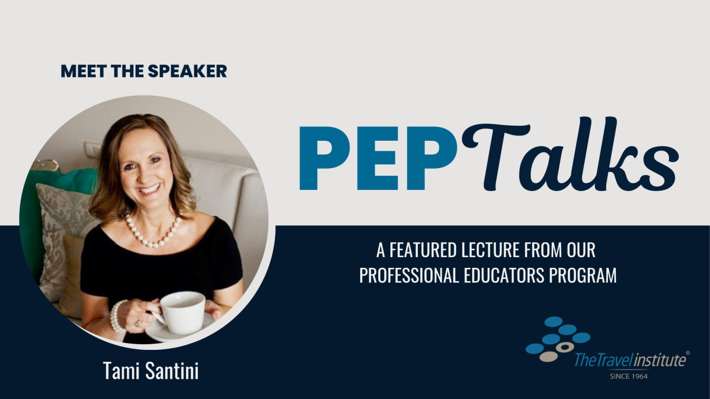 PEP Talks Banner - Tami Santini