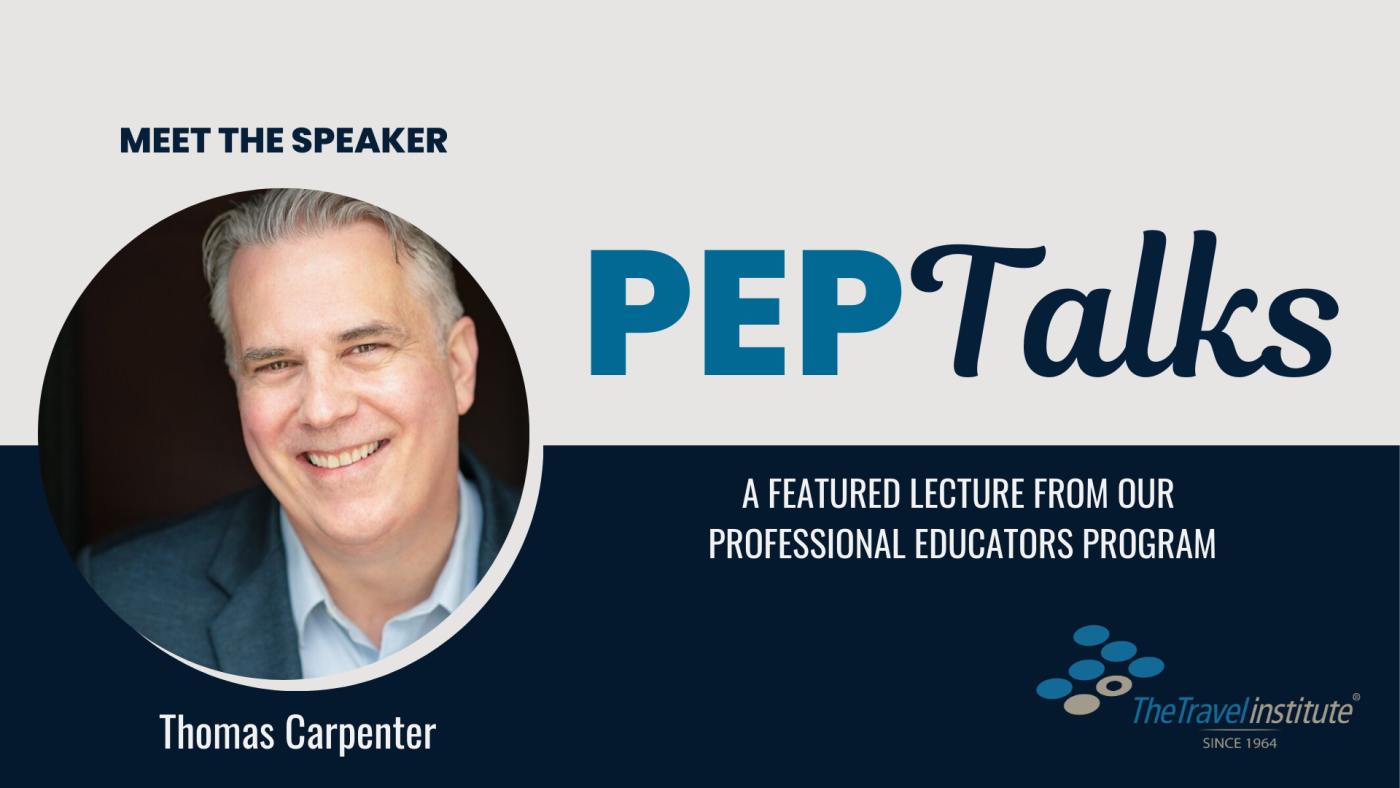 PEP Talks Banner - Thomas Carpenter