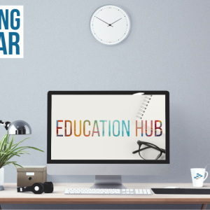 Education Hub - Upcoming Webinar Logo -