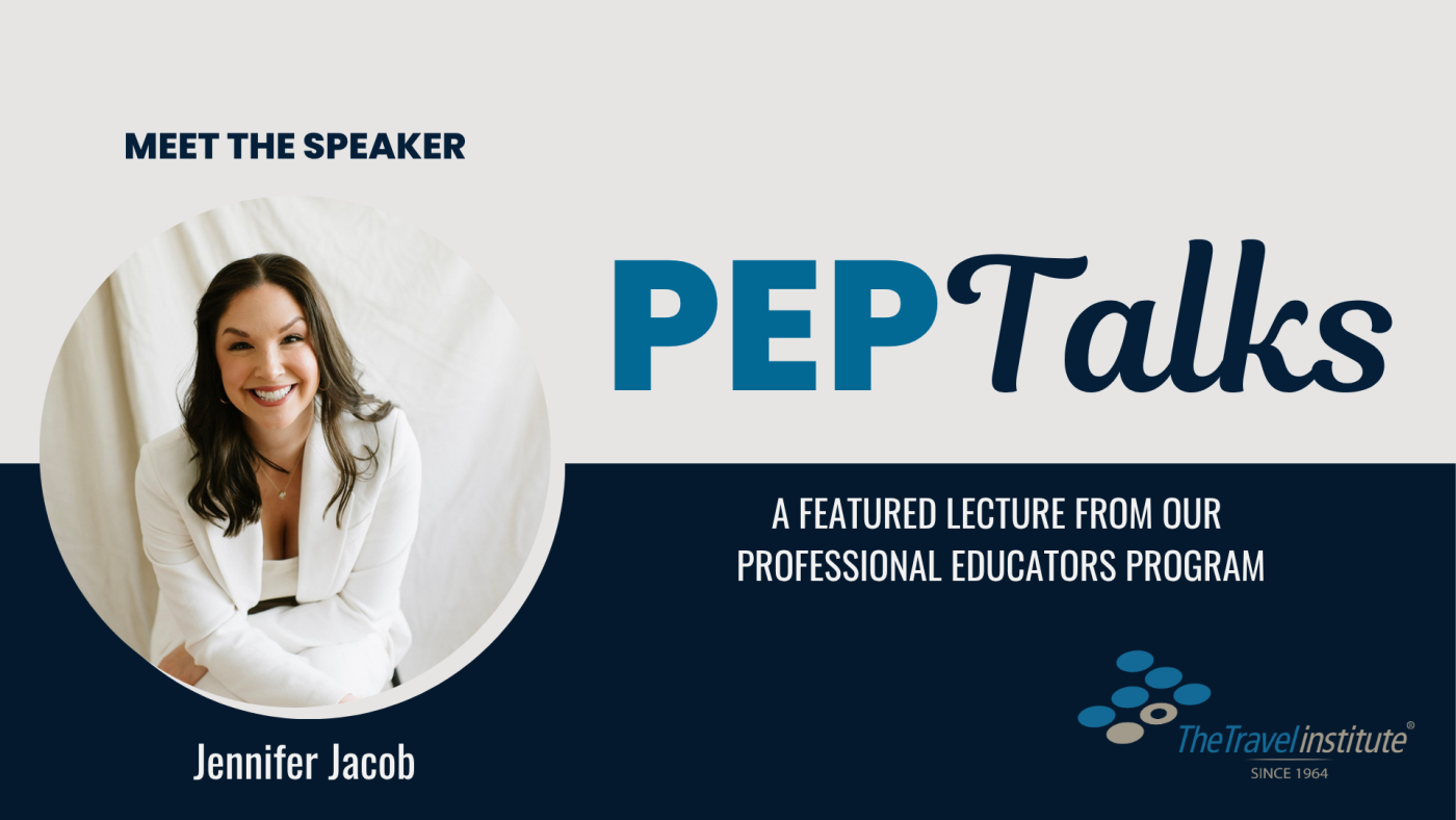 PEP Talks Banner - Jennifer Jacob