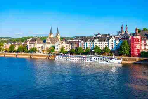 Koblenz from the river