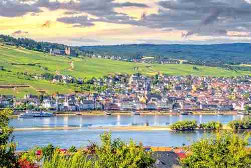 Rudesheim on the Rhine