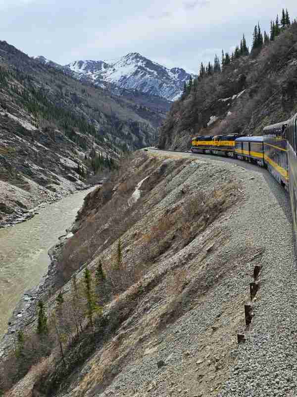 View from an Alaska Railways car