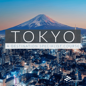 PRODUCT: Tokyo A Destination Specialist Product Image - Night view of Tokyo with Mt. Fuji in the background